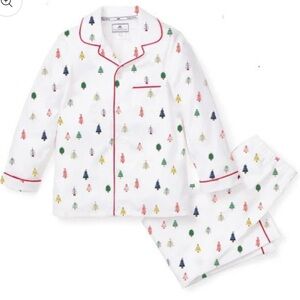 NWT Petite Plume Merry Trees Pajama Set Size 5